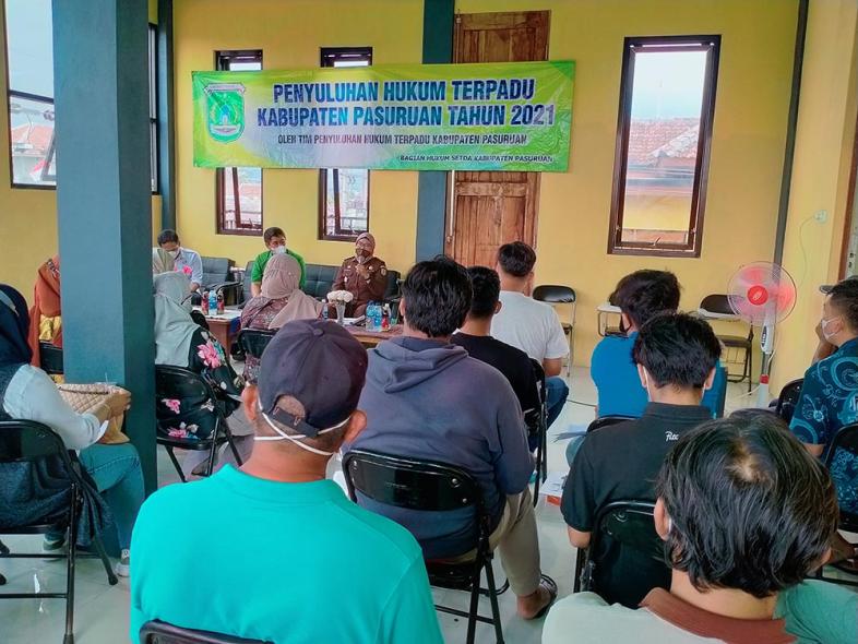 Penyuluhan Hukum Terpadu (PHT) Desa Tawangrejo Kecamatan Pandaan, 11 November 2021